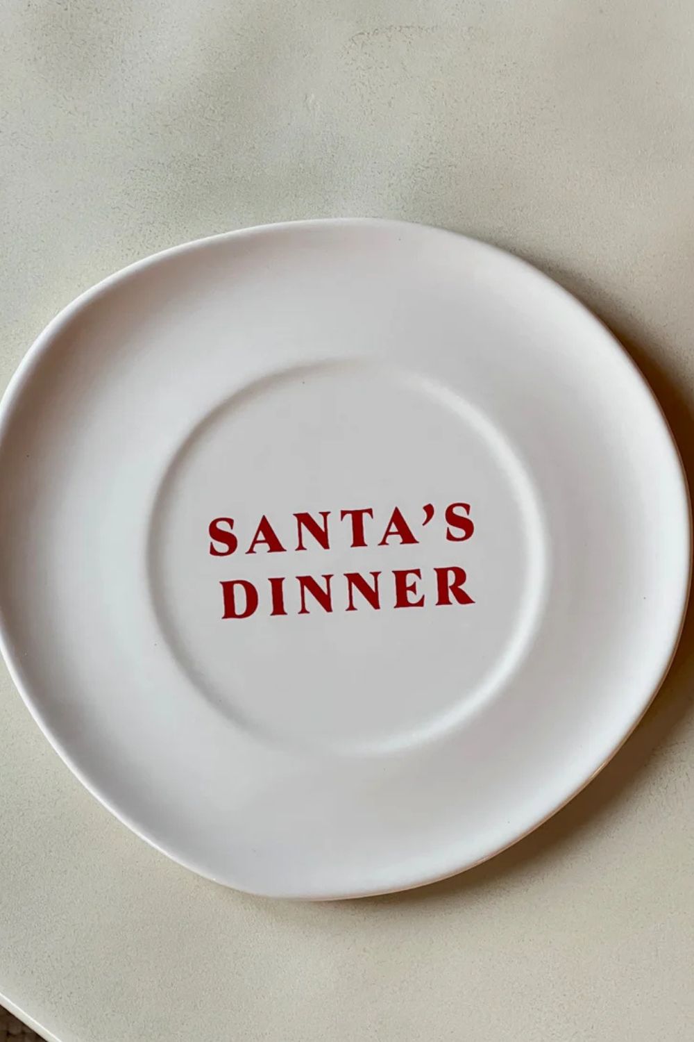 Sisi plates - "Santa's dinner"