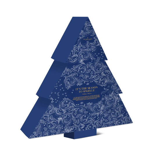 KERSTBOOM GIFTBOX - IT'S THE SEASON TO SPARKLE - THE GIFTLABEL