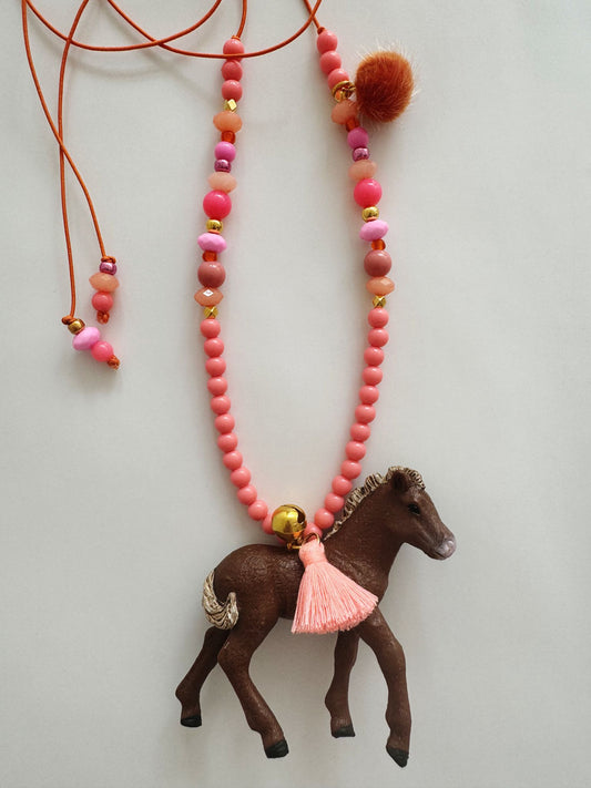 DIERENKETTING - POLLY PAARD - BY MELO