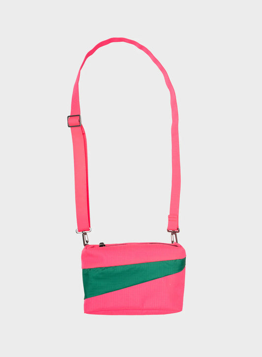 Fluo Pink & Seaweed SMALL The New Bum Bag